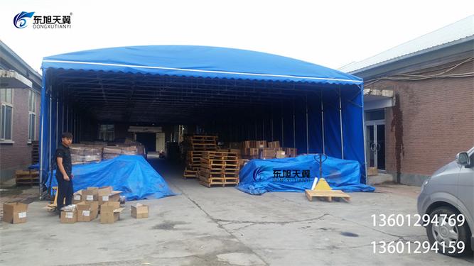 电动轨道篷与金属门窗工程 北京自行车棚、停车棚、遮阳防雨一体化解决方案